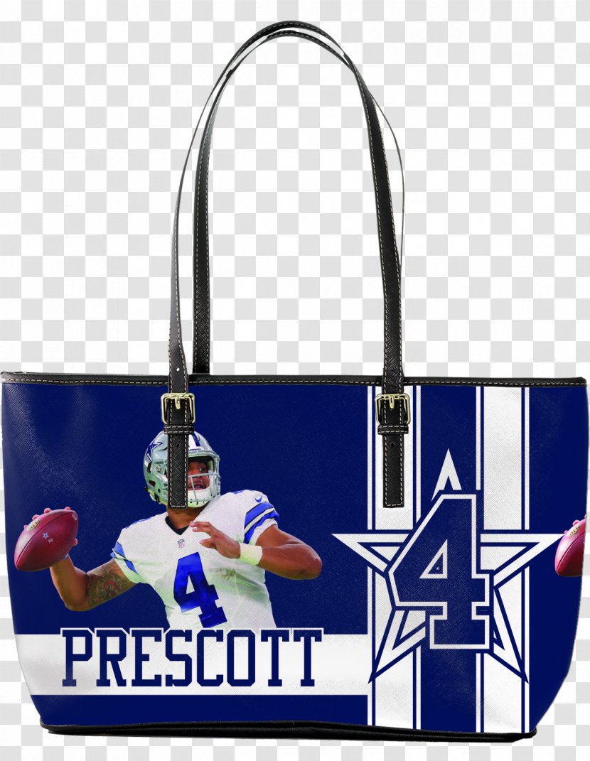 Tote Bag Shoulder M Handbag Dallas Cowboys - Electric Blue Transparent PNG