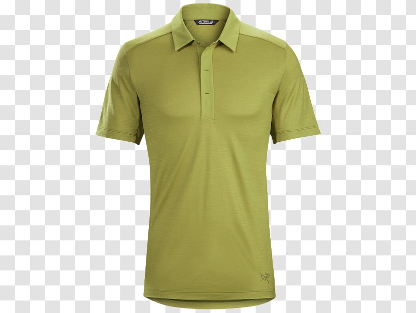 Polo Shirt T-shirt Sleeve Arc'teryx - Collar Transparent PNG