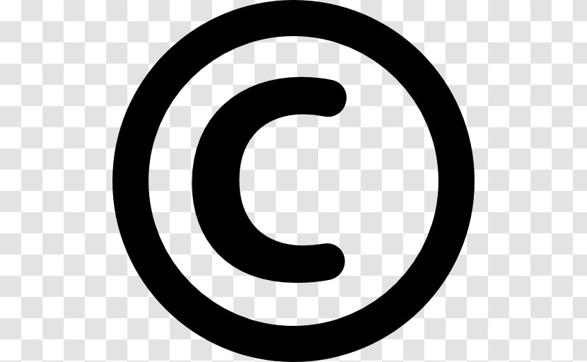 All Rights Reserved Copyright Symbol Registered Trademark Creative Commons Transparent PNG