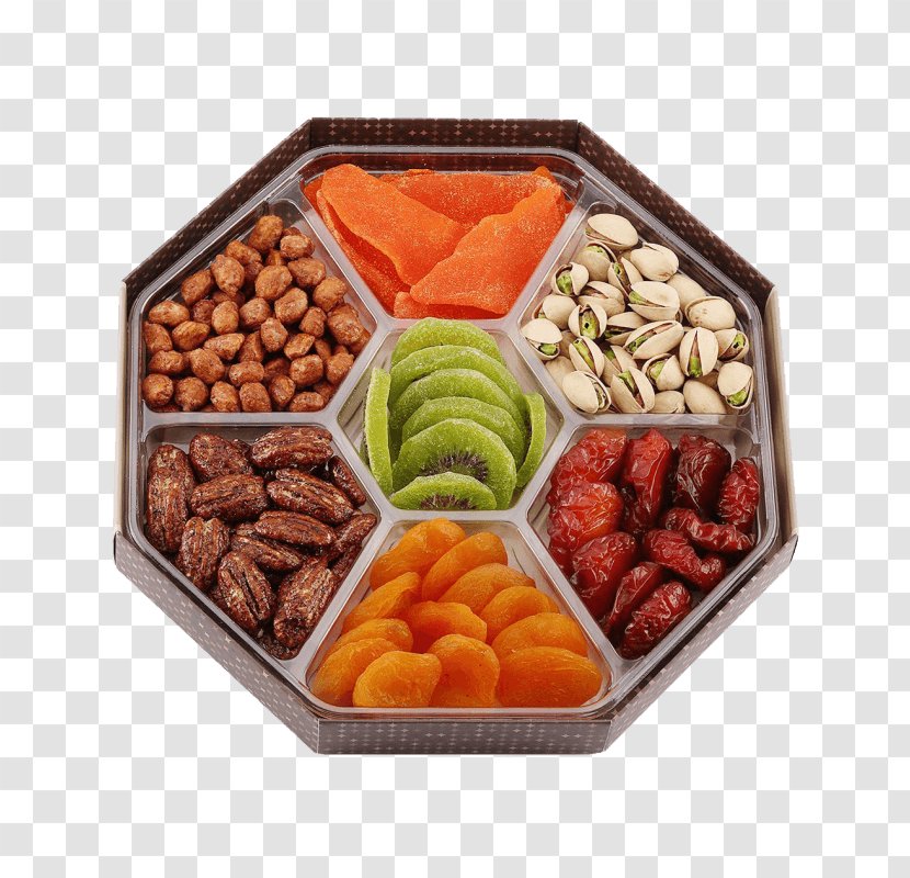 Dried Fruit Food Vegetarian Cuisine Full-spectrum Photography Platter - Dry Fruits Basket Transparent PNG
