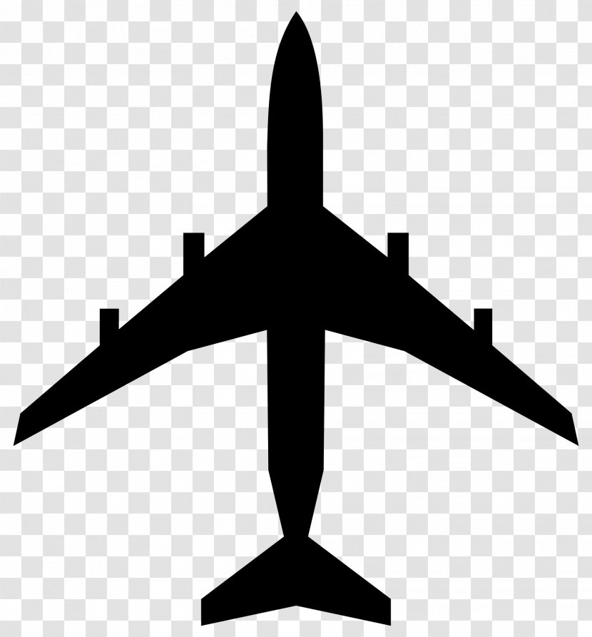 Airplane Silhouette Clip Art: Transportation Art Transparent PNG
