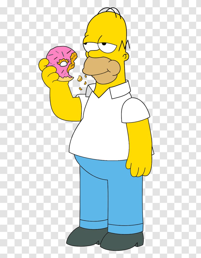 Homer Simpson Bart Lisa Marge Grampa - Material - Simpsons Transparent PNG