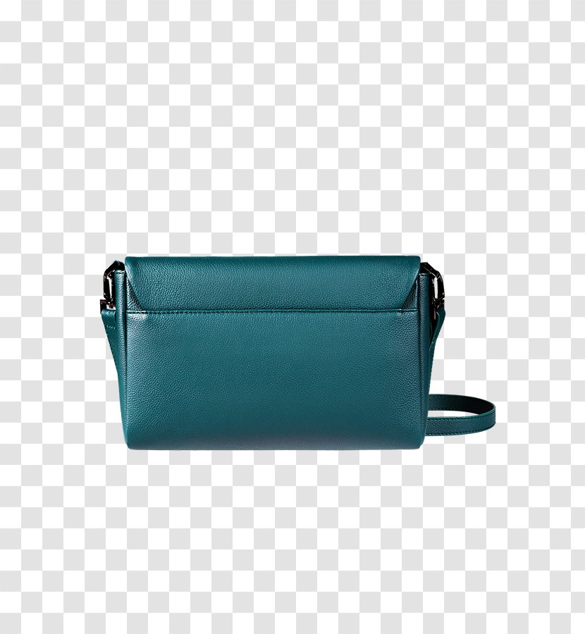 Handbag Messenger Bags Leather - Blue，handbag， Elegant Blue， Transparent PNG