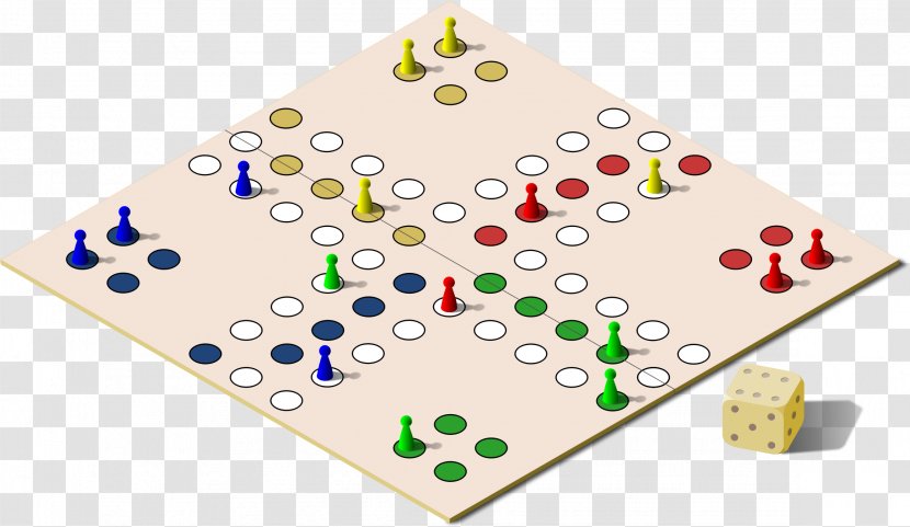 Ludo Black & White Board Game Clip Art - Computer Transparent PNG