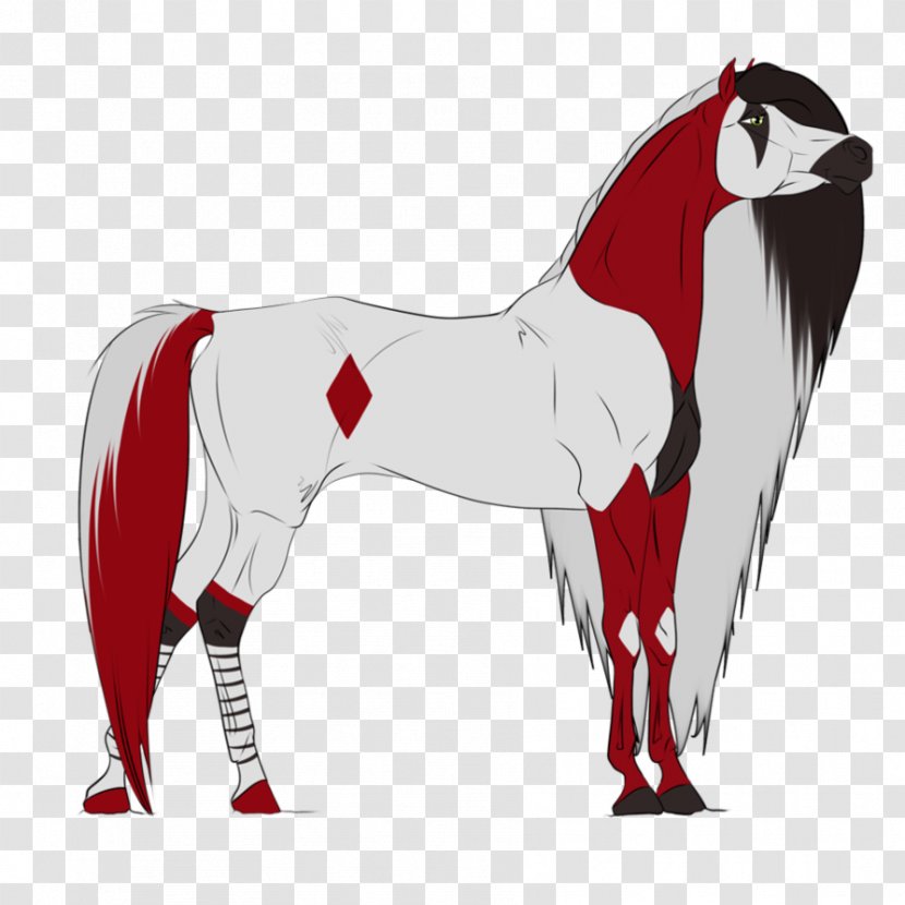 Mustang Pony Mammal Dog Mane - Red - Undead Transparent PNG