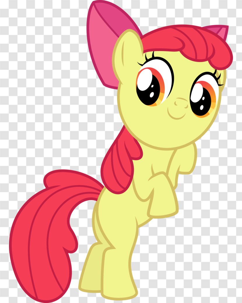 Pony Apple Bloom Fan Art Cartoon - Tail Transparent PNG