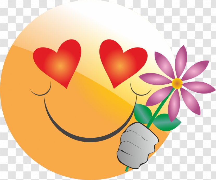 Smiley Emoticon Emoji Heart WhatsApp - Watercolor - I Love You Transparent PNG