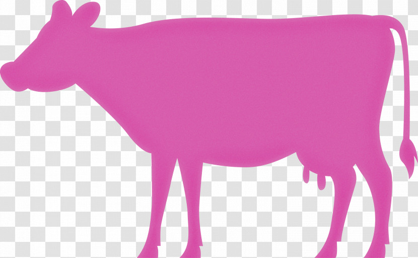 Deer Joint Character Pink M Pattern Transparent PNG