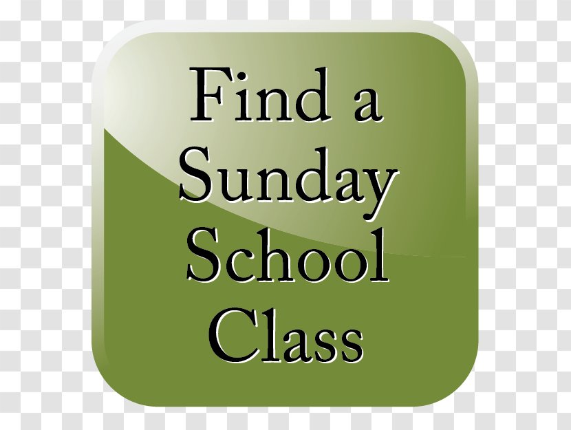 Sunday School Class Green Brand - Courses Transparent PNG