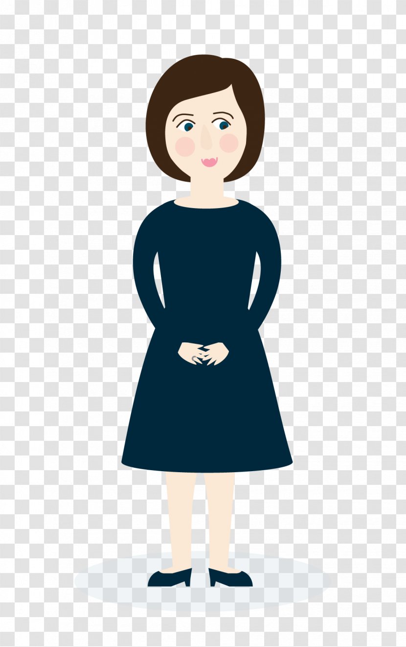 Woman Dress Human Behavior Clip Art - Flower Transparent PNG