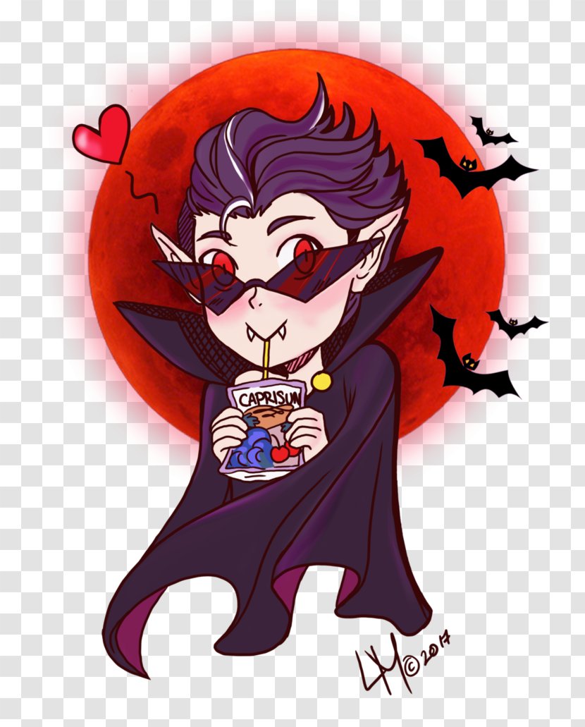 Fan Art DeviantArt Dracula - Heart - Capri Sun Transparent PNG