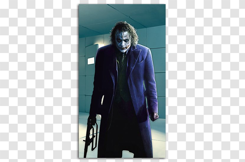 Joker Batman Harley Quinn Riddler Two-Face - Heath Ledger Transparent PNG