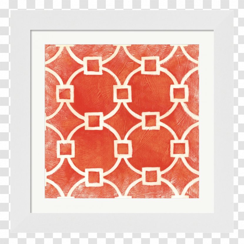 Picture Frames Art Poster Pattern - Orange - Rectangle Transparent PNG