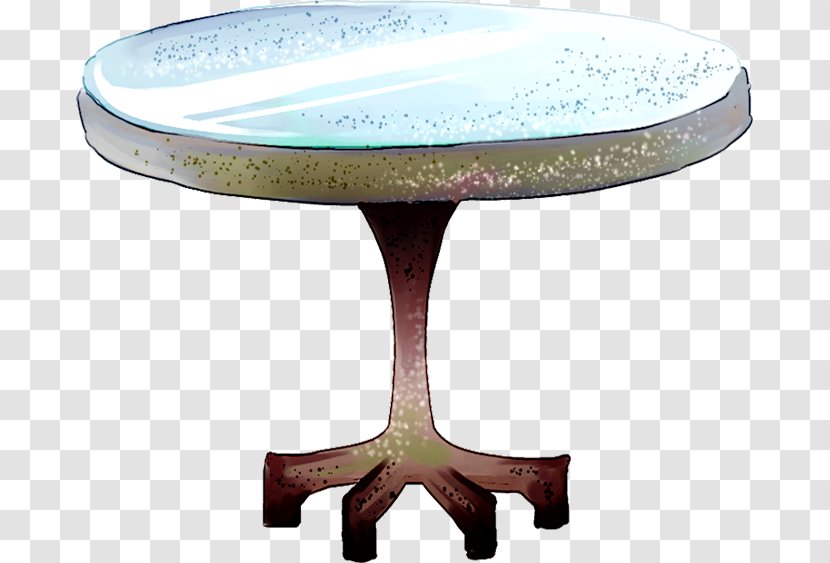 Table Illustration - Painting - Cute Design Round Transparent PNG