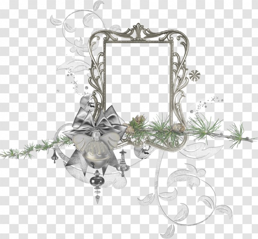 Christmas Photography Picture Frames Clip Art - Winter - White Frame Transparent PNG