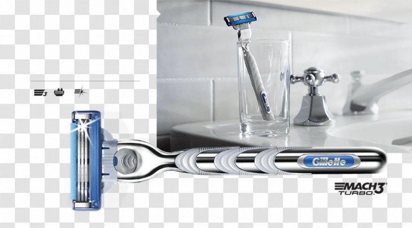 Razor Gillette Shaving Blade Cutting - Glass Transparent PNG