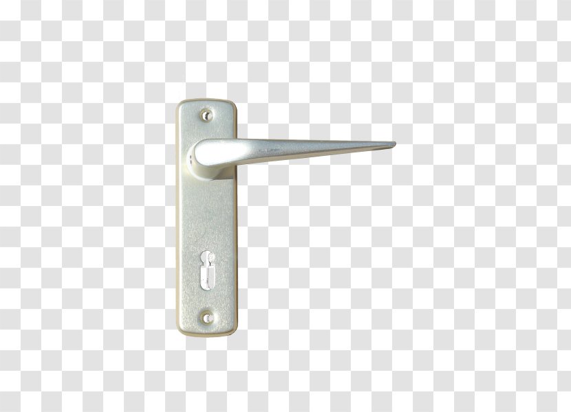 Door Handle Lock - Aluminium Transparent PNG