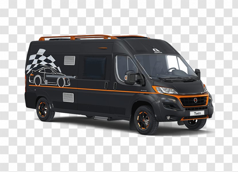 Compact Van Minivan Fiat Ducato Adria Mobil - Milo International Language Center Transparent PNG