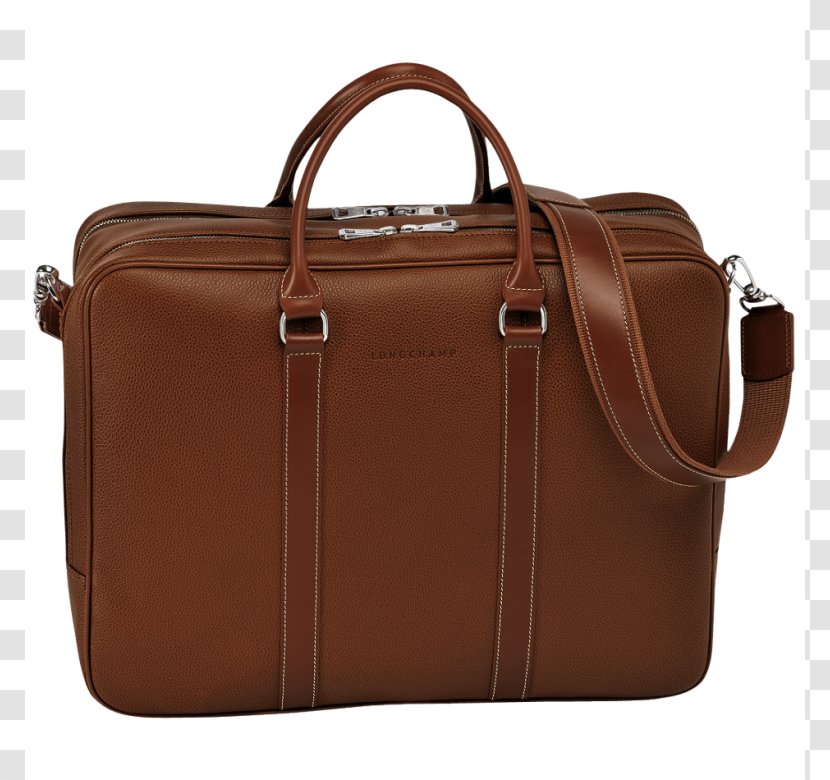 Briefcase Handbag Longchamp Messenger Bags - Bag Transparent PNG