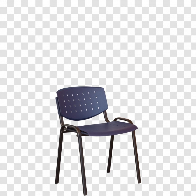 Chair Furniture Plastic Koltuk Office - Blue Covers Transparent PNG
