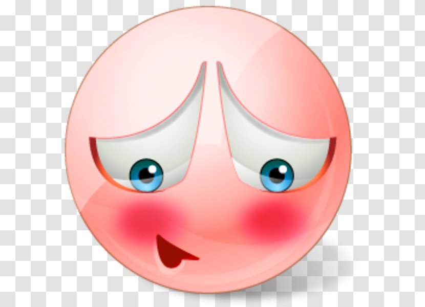 Smiley Emoticon Blushing Clip Art - Shame - Blush Cliparts Transparent PNG