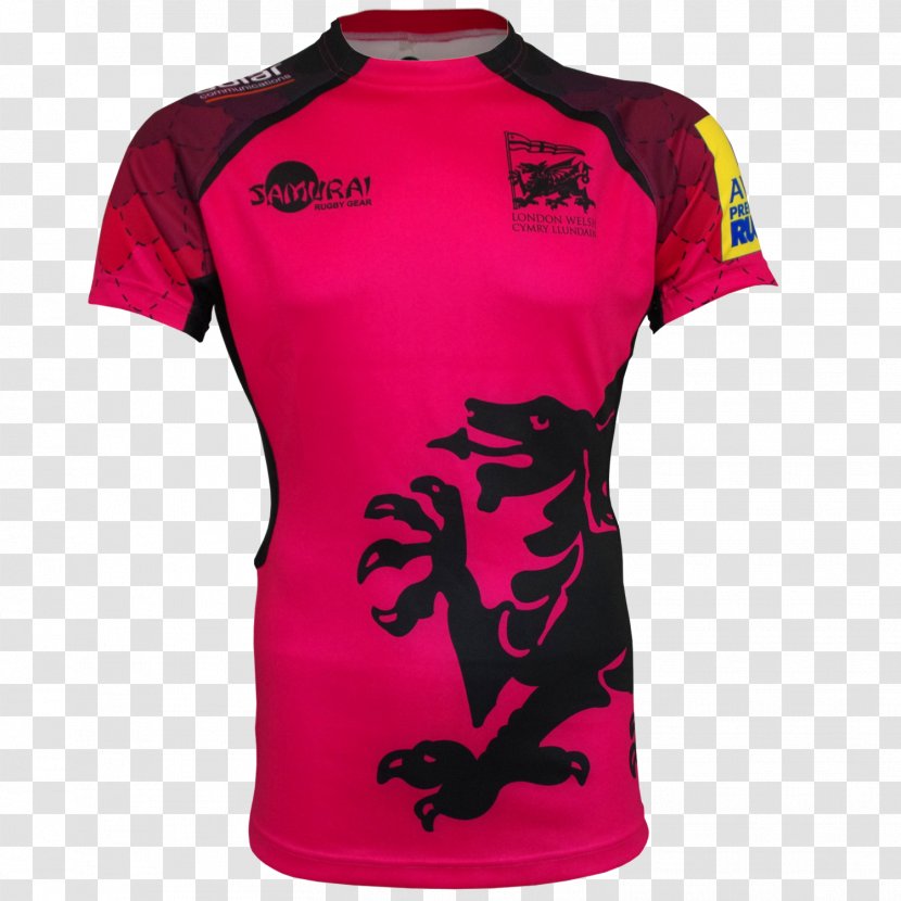 Jersey London Welsh RFC T-shirt Leinster Rugby Union - Shirt Transparent PNG