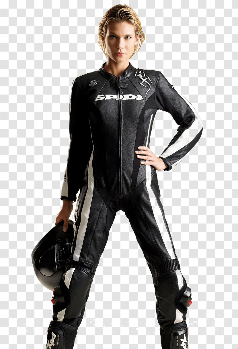 Motorcycle Tracksuit Scooter Boilersuit Leather - Heart Transparent PNG