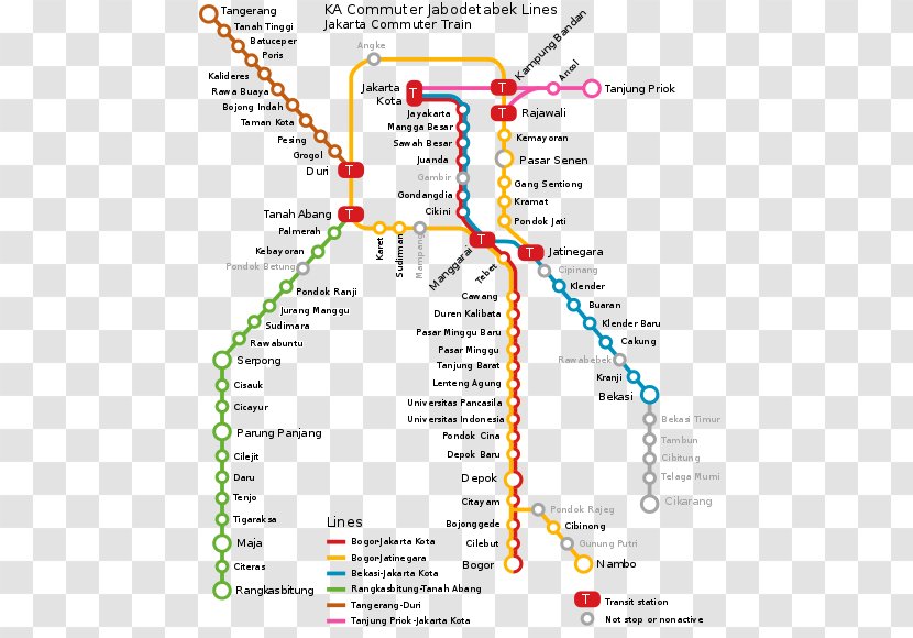 Kereta Commuter Indonesia Rail Transport Train Tangerang - Diagram Transparent PNG