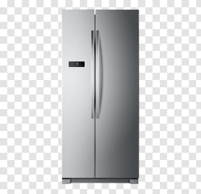 Refrigerator Angle - Home Appliance - Silver Transparent PNG