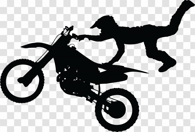 Motorcycle Helmets Stunt Riding Motocross Clip Art - Pit Bike Transparent PNG
