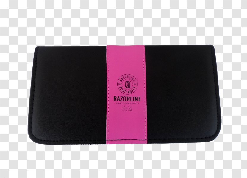 Wallet Brand Magenta - Barber Razor Transparent PNG