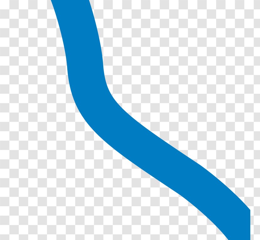 Line Angle - Electric Blue Transparent PNG
