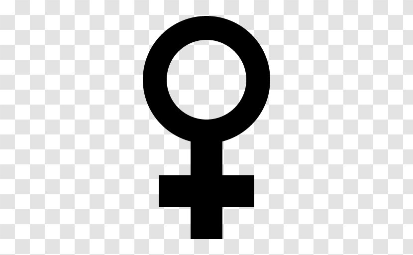 Gender Symbol Female Sign - Number Transparent PNG