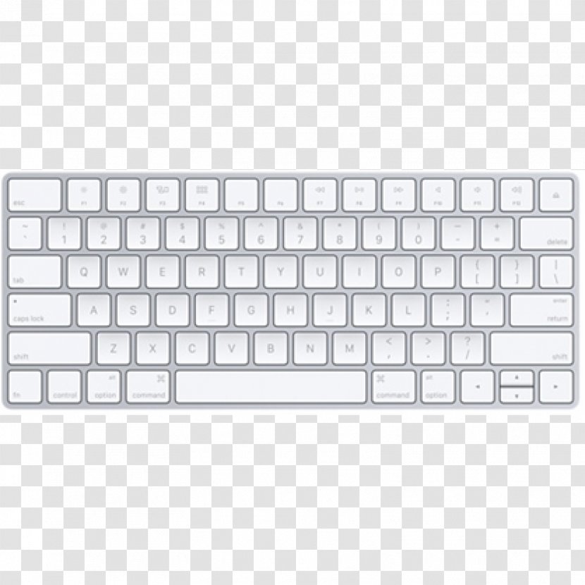 Computer Keyboard Apple MacBook Magic Wireless - Macbook Transparent PNG