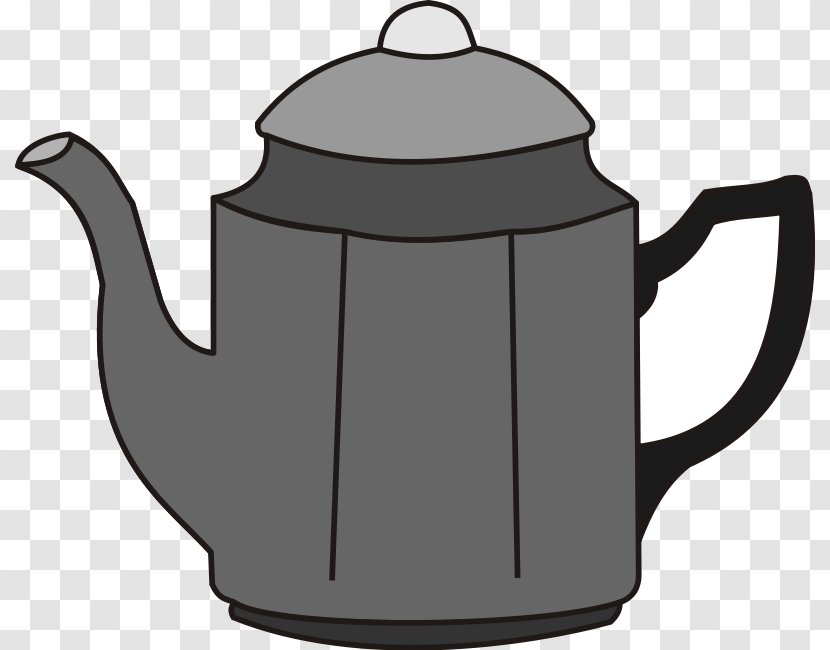 Coffeemaker Teapot Clip Art - Tea - Coffee Pot Clipart Transparent PNG