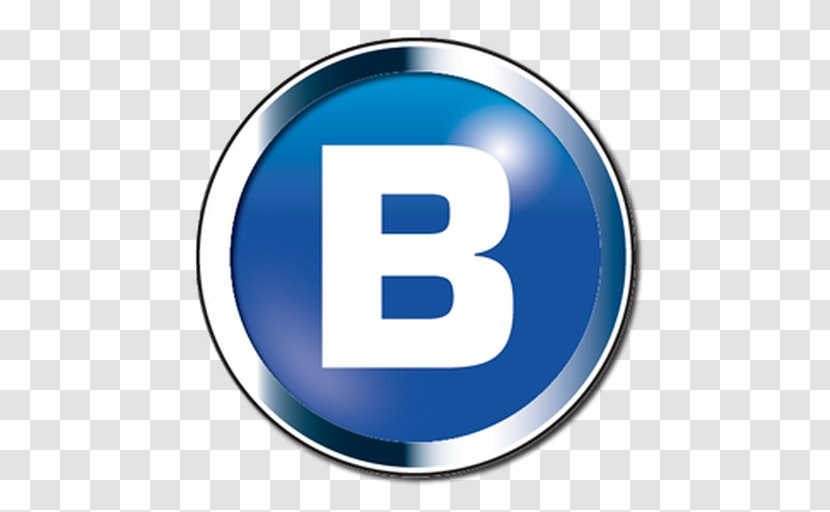 Letter Logo Image - Electric Blue - B Transparent PNG