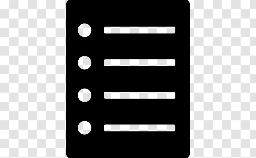 Rectangle Monochrome Black And White - Keyword Transparent PNG