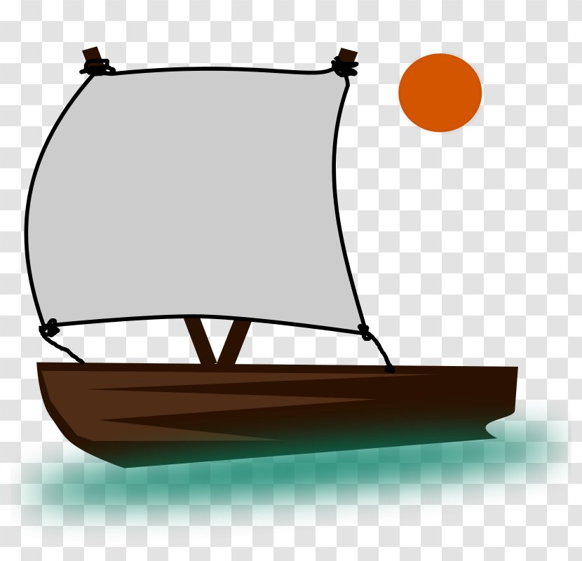 Sailboat Cartoon Clip Art - Boat Transparent PNG