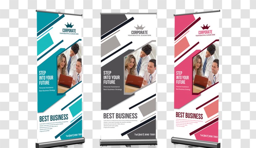 Banner Advertising Poster Design Business - Corporate Letterhead Transparent PNG