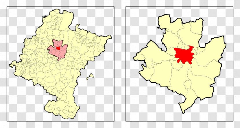 Pamplona Tudela Cascante Alde Zaharra Villava - Cartoon - Map Transparent PNG