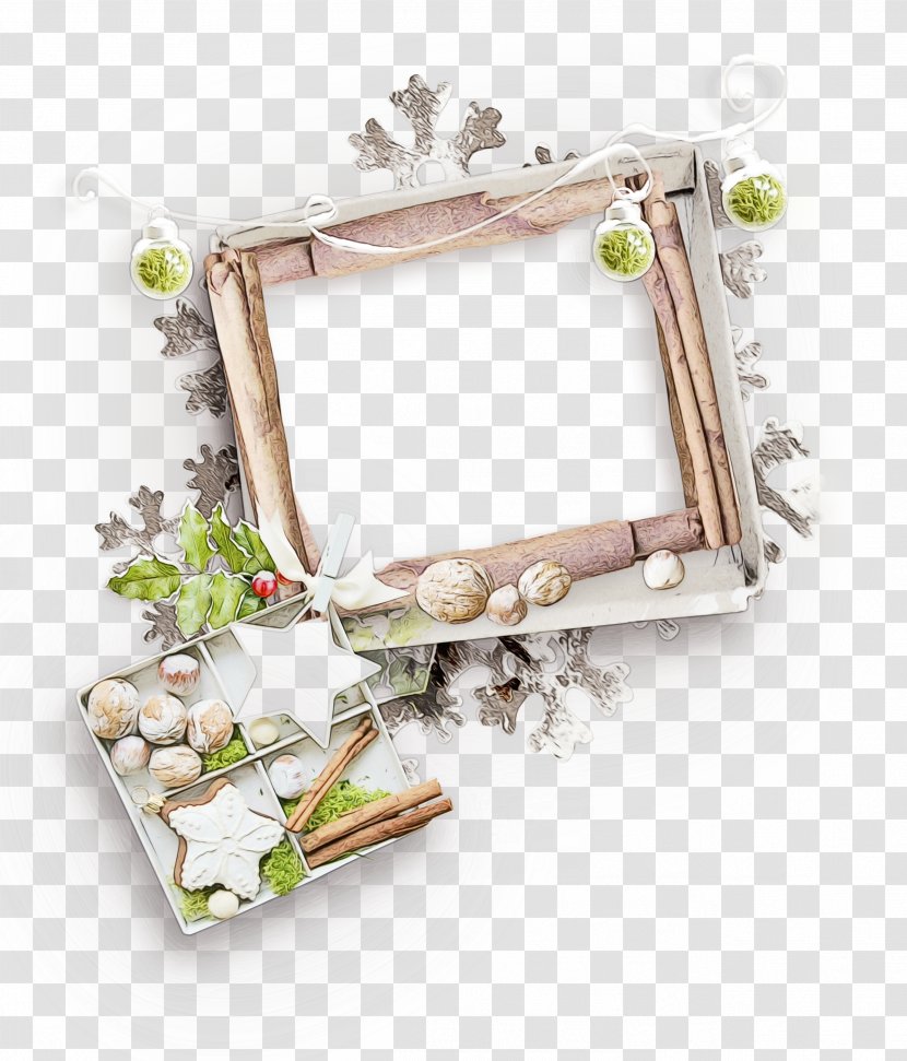Christmas And New Year Background - Drawing - Picture Frame Tree Transparent PNG