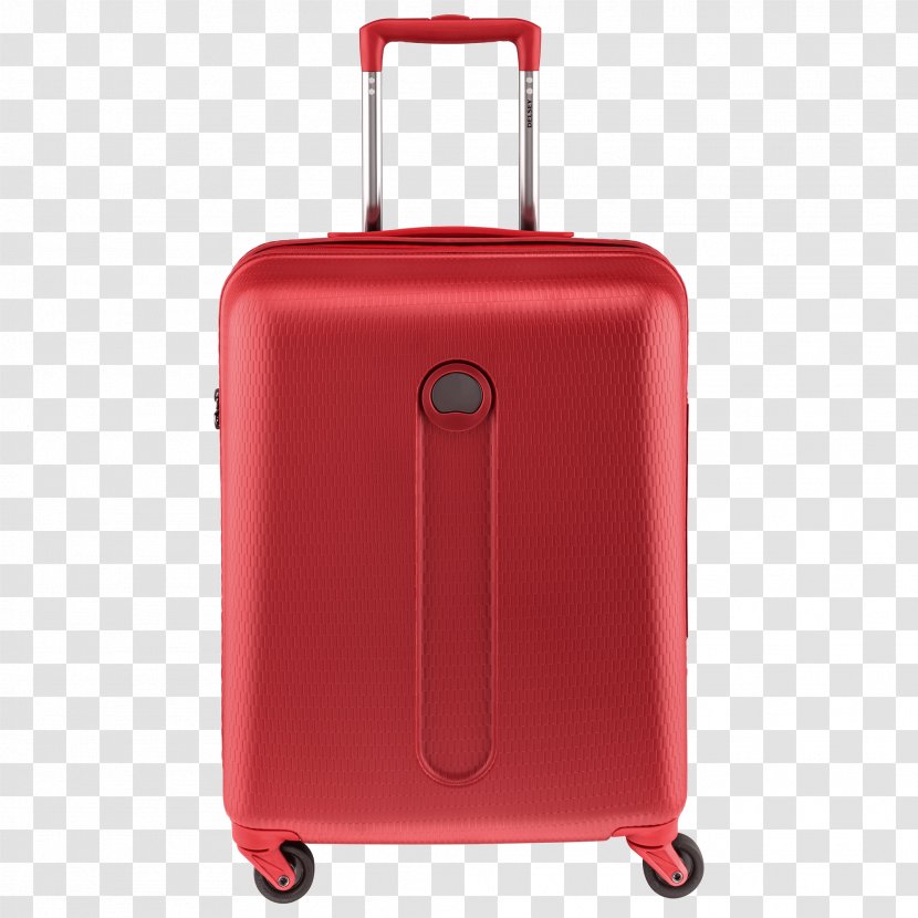 Suitcase Baggage Samsonite Trolley Case Hand Luggage - Red Transparent PNG