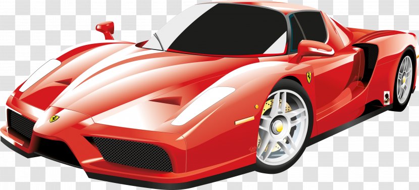 Enzo Ferrari Vector Motors Corporation LaFerrari Car - F50 Transparent PNG