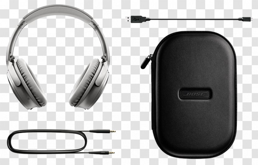 Bose QuietComfort 35 II Noise-cancelling Headphones - Wireless Transparent PNG