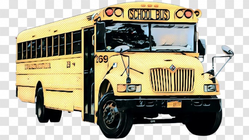 School Bus - Transport - Commercial Vehicle Yellow Transparent PNG