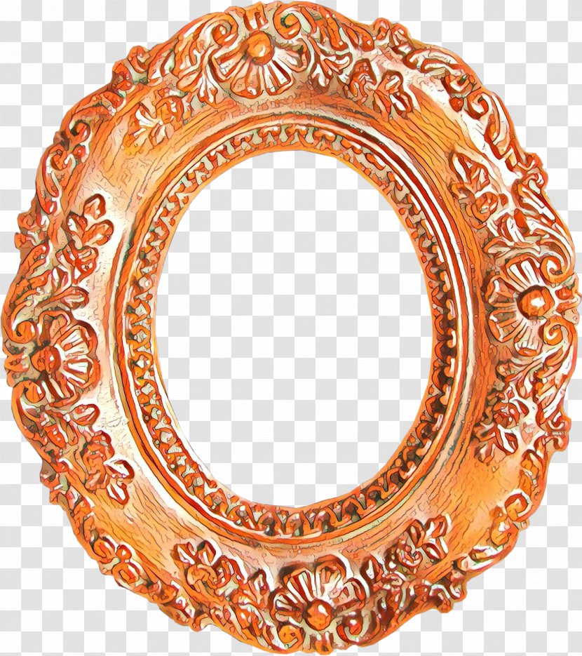 Circle Background Frame - Drawing - Metal Oval Transparent PNG