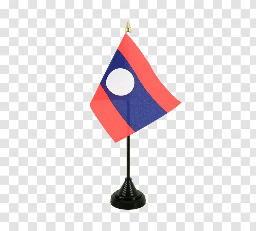 Flag Of Laos Fahne The Gambia - Mast Transparent PNG
