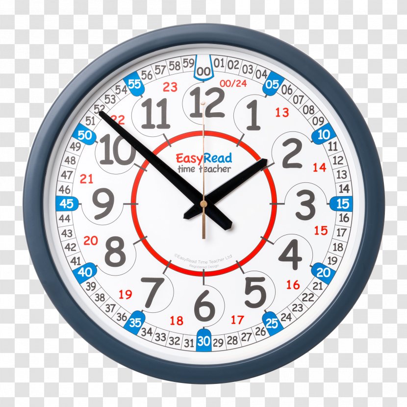 EasyRead Time Teacher Classroom School Learning Transparent PNG