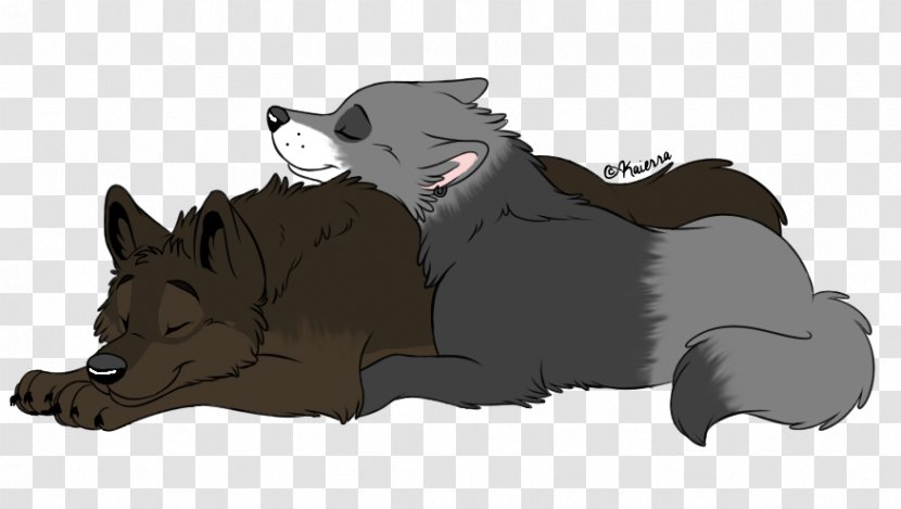 Drawing Cat Digital Art Dog Line - Fictional Character - Colored Gray Wolf Drawings Transparent PNG