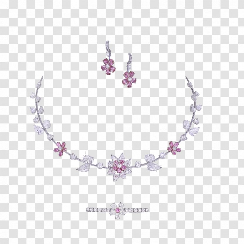 Necklace Earring Jewellery Moussaieff Red Diamond Carat Transparent PNG